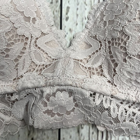 Aerie Bralette Lace Bra 32C Lightly Padded - Picture 2 of 11